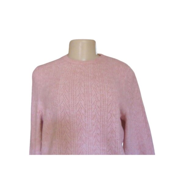 Boden Women's Pink Mohair/Wool Blend Knit Sweater Size 10 - Picture 4 of 8
